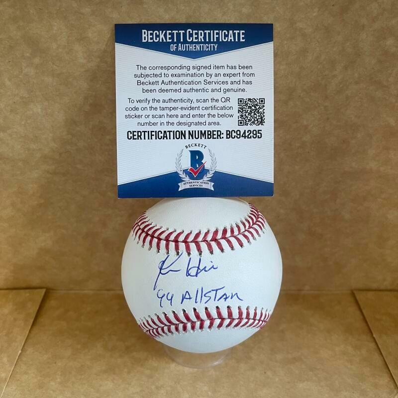 KEN HILL 94 ALL STAR SIGNED AUTOGRAPHED M.L. BASEBALL BAS BC94295
