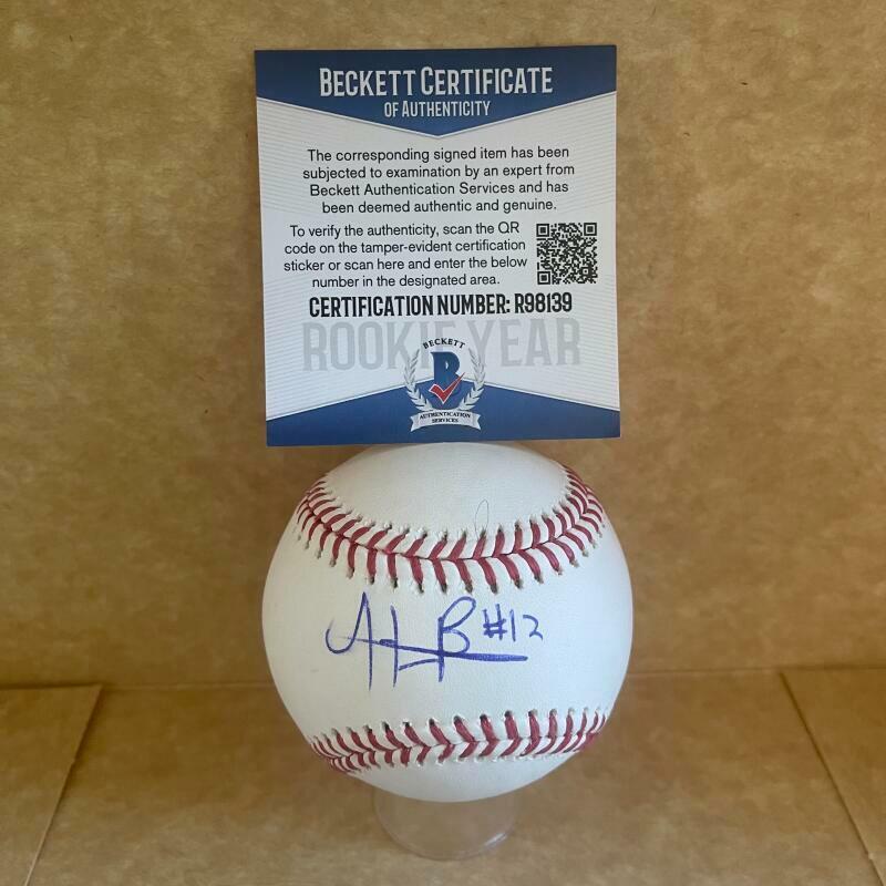 HUNTER BARCO FLORIDA GATORS ROOKIE YEAR SIGNED AUTO M.L. BASEBALL BAS R98139