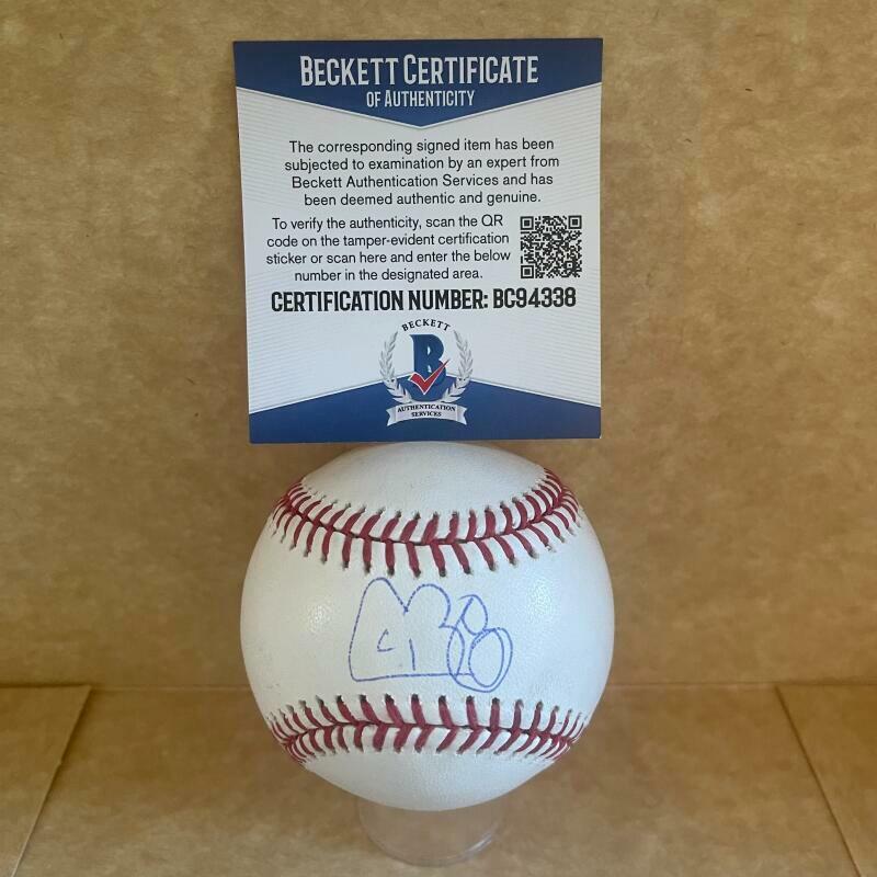 CAVAN BIGGIO TORONTO BLUE JAYS SIGNED AUTO M.L. BASEBALL BAS BC94338