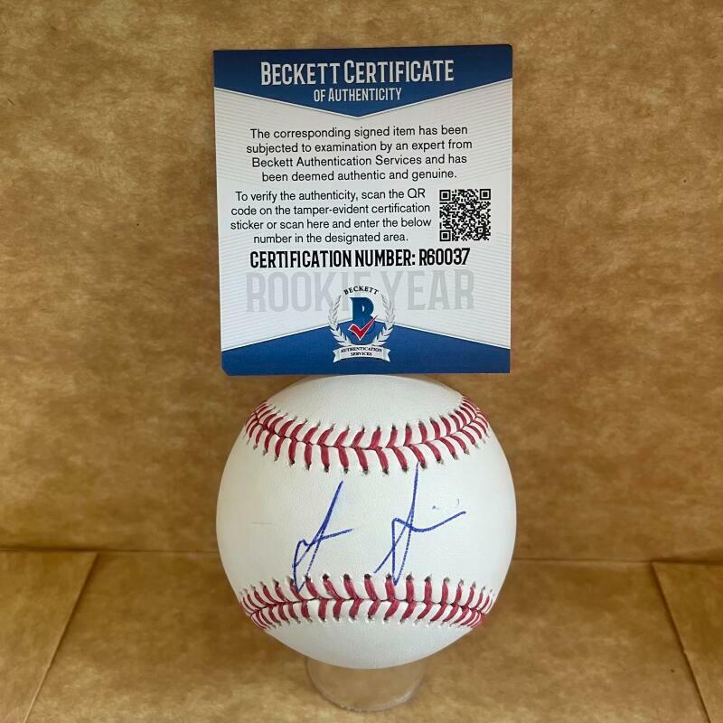 SAMMY SIANI CINCINNATI REDS ROOKIE YEAR PITTSBURGH PIRATES SIGNED AUTO M.L. BASB