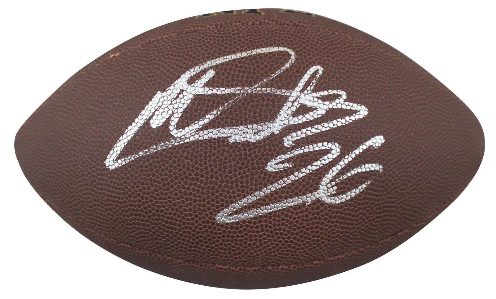 Eagles Miles Sanders Authentic Signed Wilson Super Grip Nfl Football BAS Witness