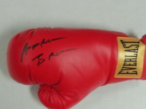 ADRIEN BRONER SIGNED RED EVERLAST BOXING GLOVE THE PROBLEM AUTOGRAPHED RARE