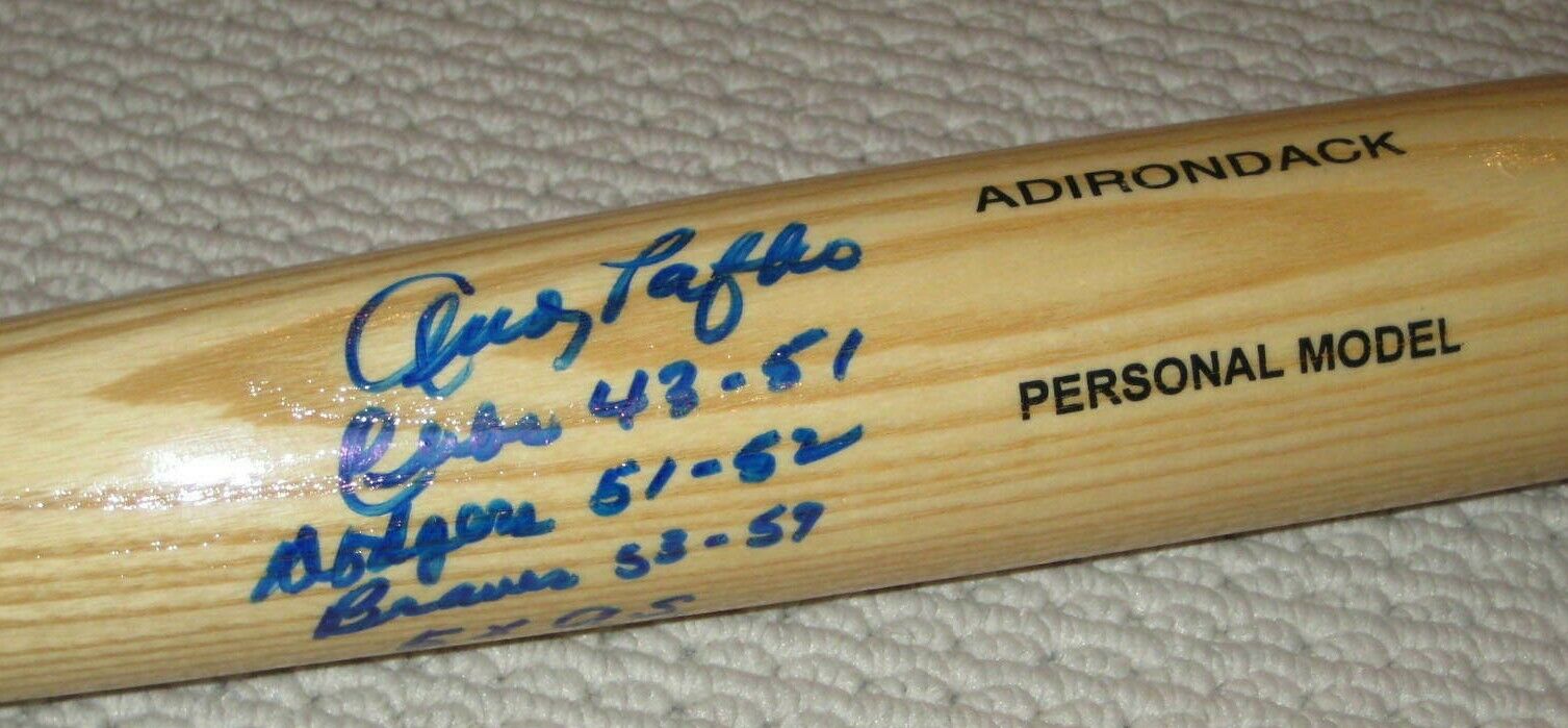 ANDY PAFKO (Chicago Cubs) Signed ADIRONDACK BAT w/ Beckett COA ...