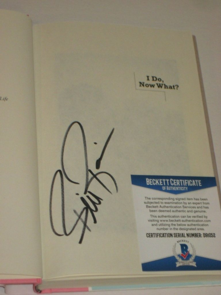 BILL RANCIC SIGNED I DO, NOW WHAT? BOOK W/ BECKETT COA COLLECTIBLE MEMORABILIA