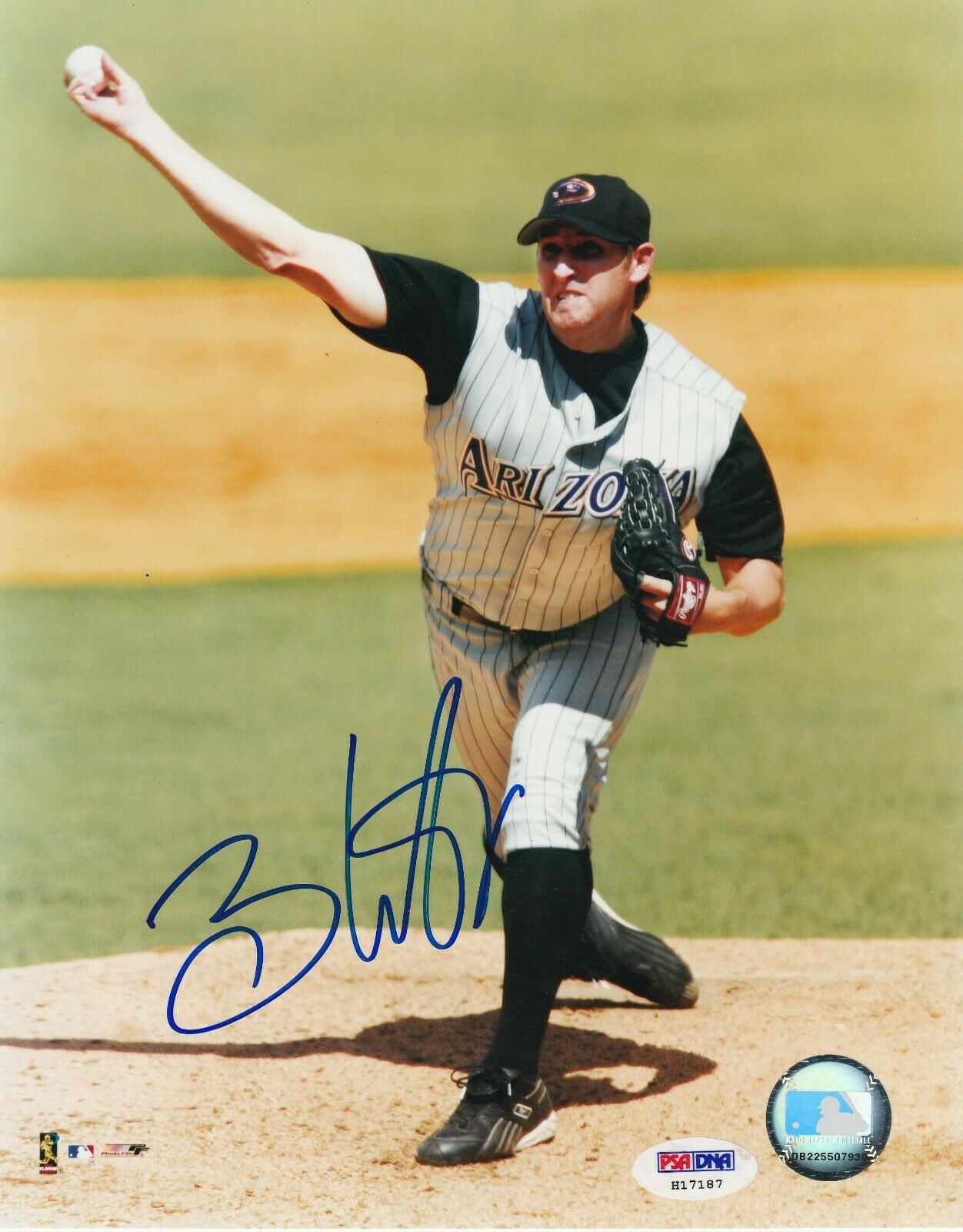 BRANDON WEBB Signed Arizona DIAMONDBACKS 8X10 PHOTO w/ PSA COA ...