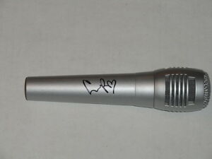 CASSADEE POPE SIGNED MICROPHONE COUNTRY SUPERSTAR HEY MONDAY THE VOICE COLLECTIBLE MEMORABILIA