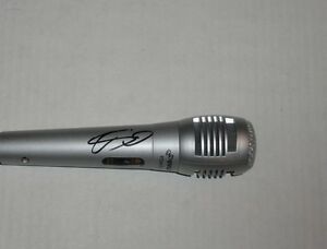DAVID NAIL SIGNED MICROPHONE COUNTRY SUPERSTAR WHATEVER SHES GOT COLLECTIBLE MEMORABILIA