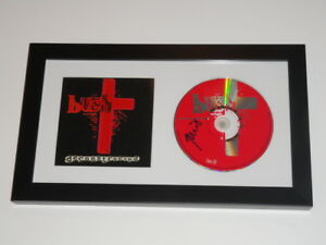 GAVIN ROSSDALE SIGNED FRAMED BUSH “DECONSTRUCTED” CD RARE COLLECTIBLE MEMORABILIA