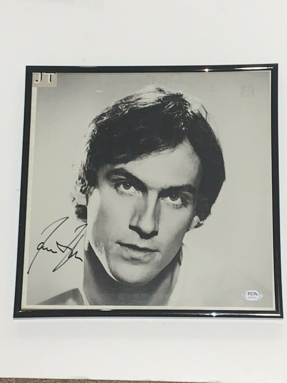 JAMES TAYLOR SIGNED FRAMED 