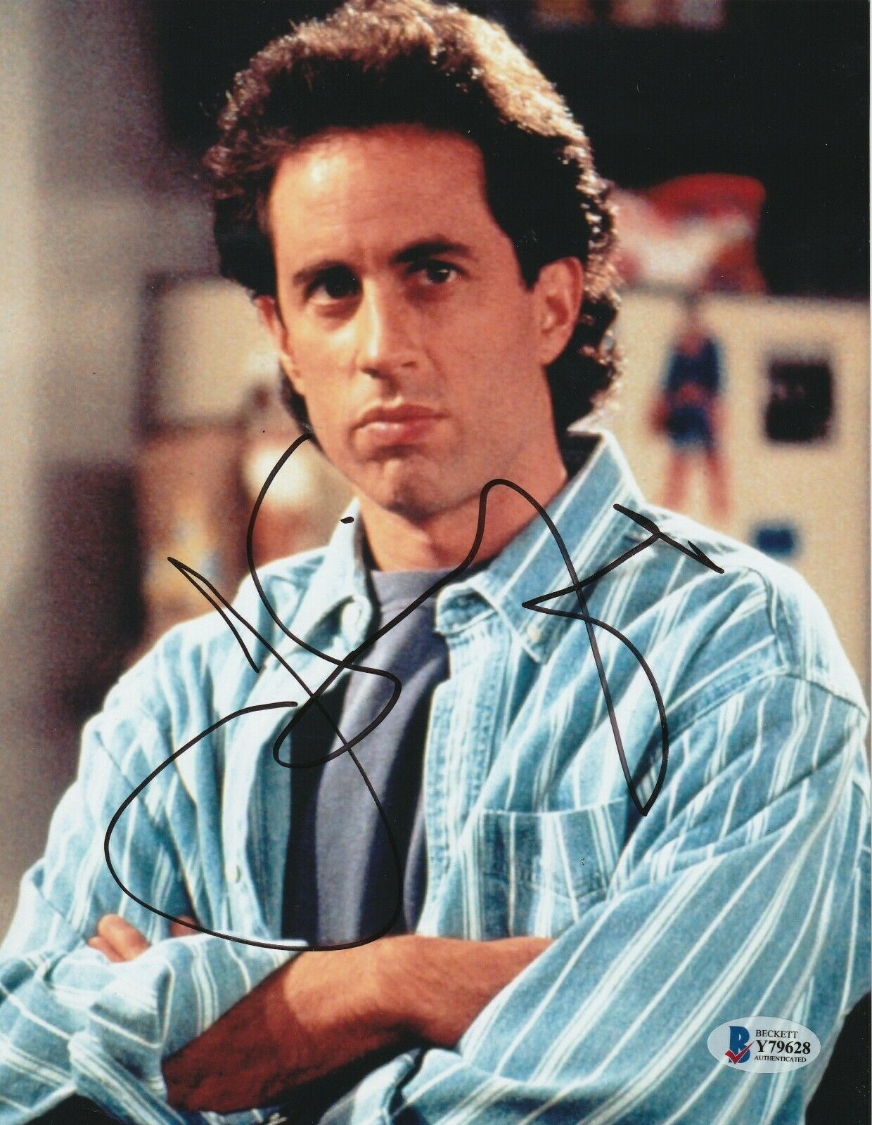 JERRY SEINFELD Signed 8x10 PHOTO with Beckett COA | Autographia