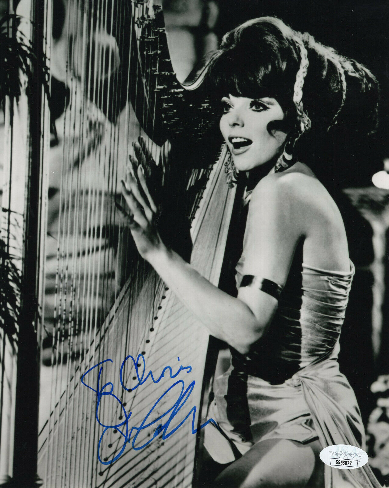 Joan Collins Signed Authentic Autographed 8x10 Photo PSA/DNA COA 