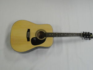 JOHN KING SIGNED NATURAL ACOUSTIC GUITAR COUNTRY SUPERSTAR COLLECTIBLE MEMORABILIA
