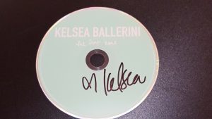 KELSEA BALLERINI AUTOGRAPHED THE FIRST TIME CD SIGNED COLLECTIBLE MEMORABILIA