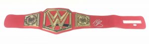 KEVIN OWENS SIGNED WWE UNIVERSAL CHAMPIONSHIP BELT PSA/DNA AUTOGRAPHED WRESTLING COLLECTIBLE MEMORABILIA
