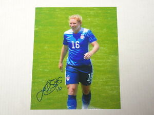 LORI CHALUPNY SIGNED TEAM USA WOMENS SOCCER 8X10 PHOTO WORLD CUP PROOF COLLECTIBLE MEMORABILIA