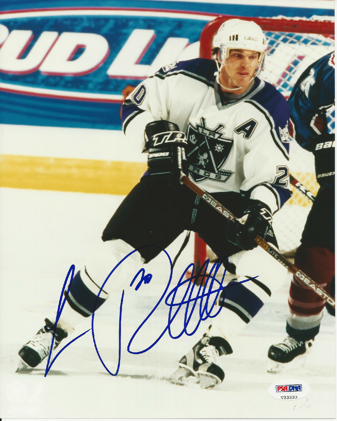 Luc Robitaille Signed Kings 12x18 Photo (PSA)