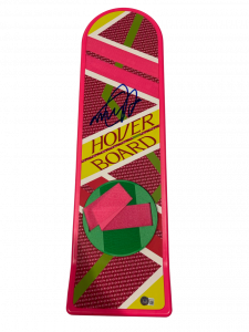 MICHAEL J FOX SIGNED BACK TO THE FUTURE HOVERBOARD AUTOGRAPH PROOF BECKETT 133 COLLECTIBLE MEMORABILIA