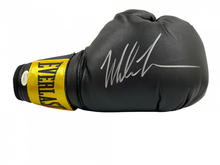 MIKE TYSON SIGNED EVERLAST BOXING GLOVE AUTHENTIC AUTOGRAPH JSA WITNESS COA 11 COLLECTIBLE MEMORABILIA