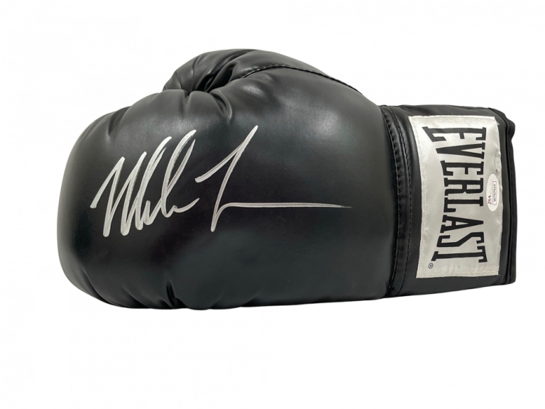 Mike Tyson Signed Everlast Boxing Glove Authentic Autograph Jsa Witness