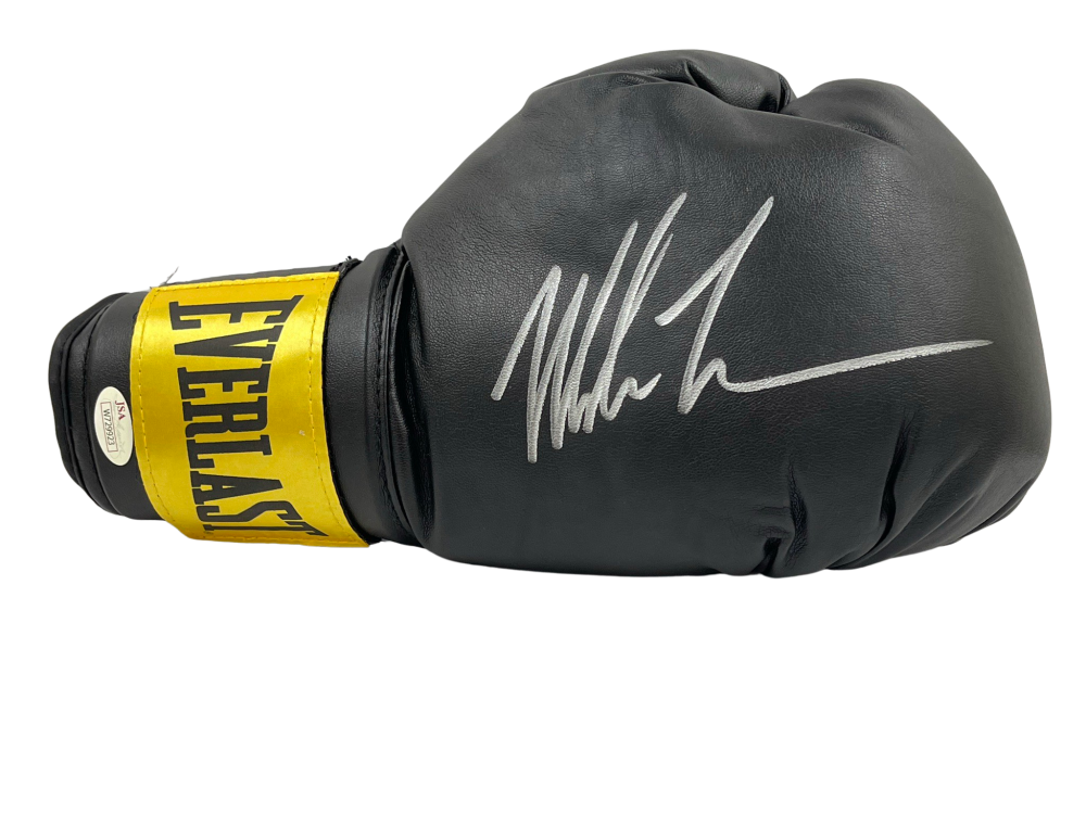 Mike Tyson Signed Everlast Boxing Glove Authentic Autograph Jsa Witness