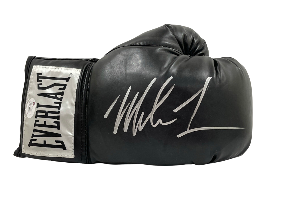 Mike Tyson Signed Everlast Boxing Glove Authentic Autograph Jsa Witness 