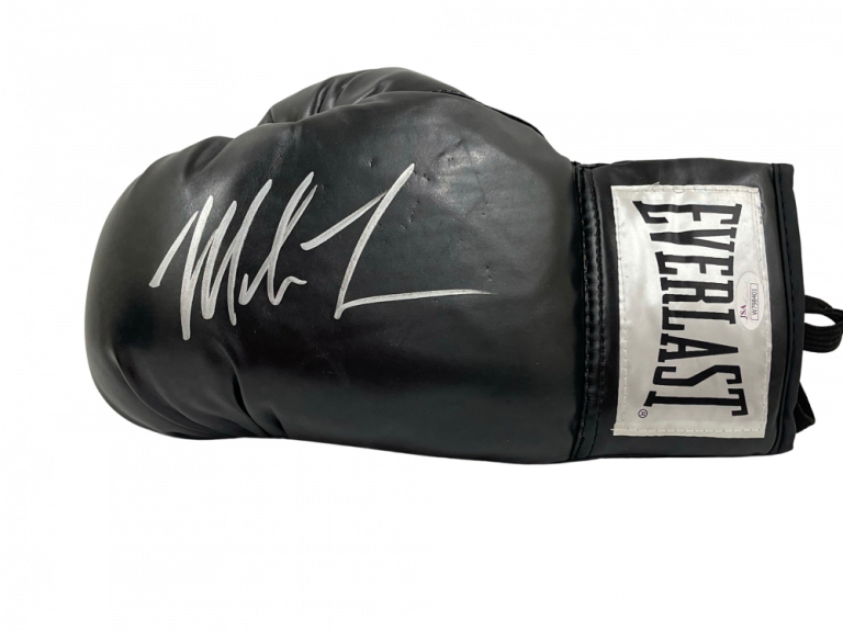 Mike Tyson Signed Everlast Boxing Glove Authentic Autograph Jsa Witness