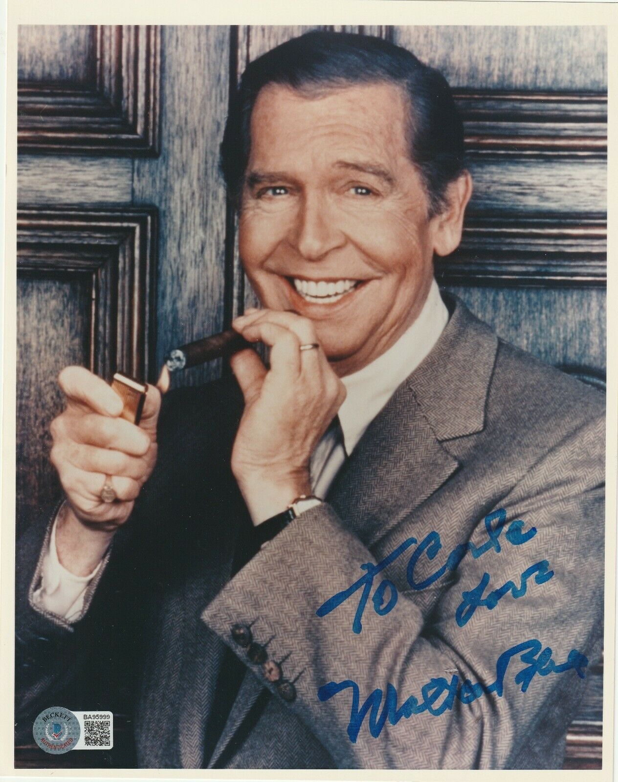 MILTON BERLE Signed 8x10 PHOTO w/ Beckett COA (BAS) | Autographia