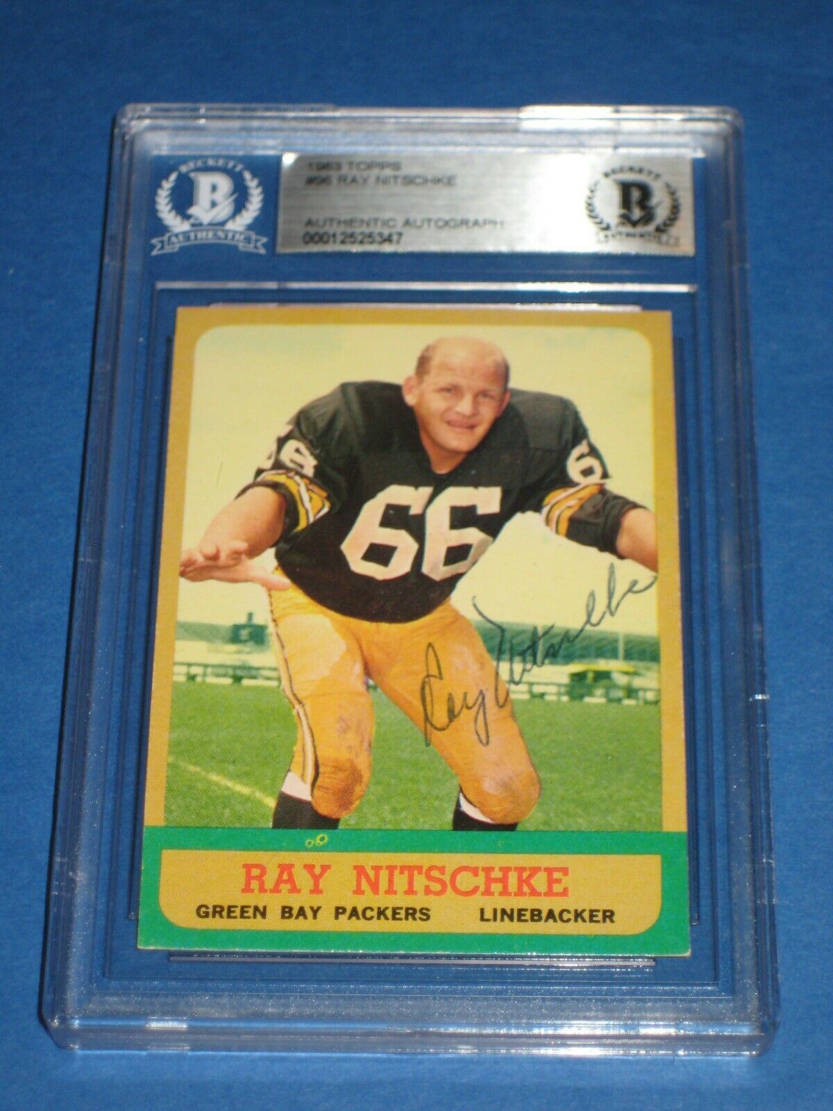 Ray Nitschke Green Bay Packers Jersey – Classic Authentics