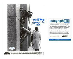 TIM BLANEY “SHORT CIRCUIT” AUTOGRAPH SIGNED ‘JOHNNY FIVE’ 8×10 PHOTO G ACOA COLLECTIBLE MEMORABILIA