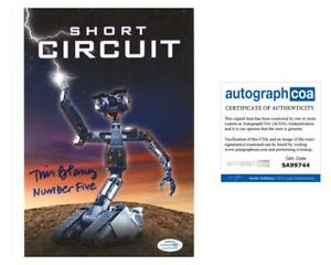 Tim Blaney "Short Circuit" AUTOGRAPH Signed 'Johnny Five' 8x10 Photo H ACOA