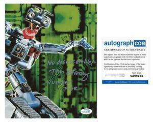 Tim Blaney "Short Circuit" AUTOGRAPH Signed 'Johnny Five' 8x10 Photo J ACOA