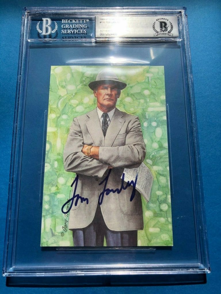 tom landry memorabilia