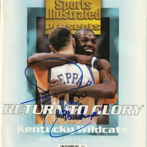 TONY DELK Signed 4/17/96 SPORTS ILLUSTRATED w/ Beckett COA (NO Label)