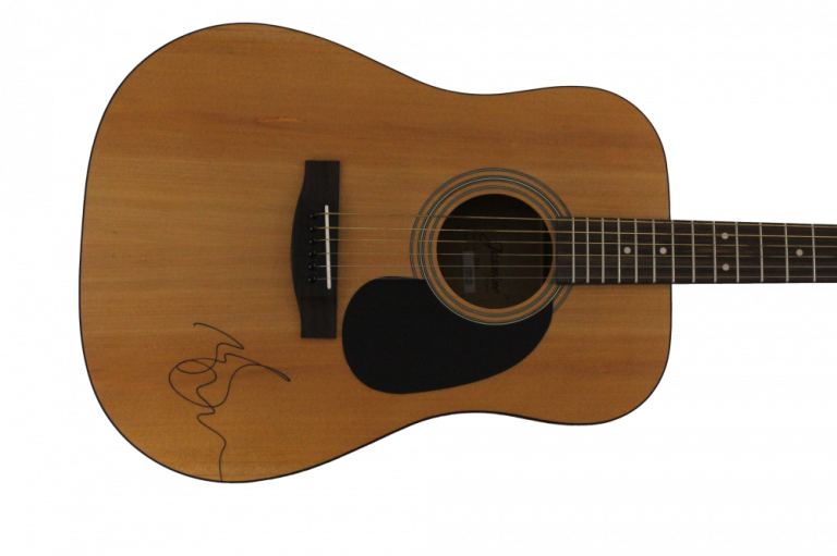 ZAC BROWN SIGNED AUTOGRAPH FULL SIZE ACOUSTIC GUITAR - BAND, UNCAGED ...