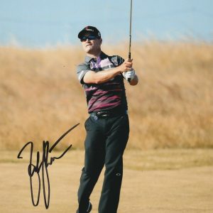 ZACH JOHNSON Signed 8X10 PHOTO with Beckett COA