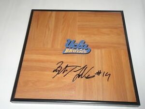 ZACH LAVINE SIGNED FRAMED 12X12 FLOORBOARD UCLA BRUINS FULL SIGNATURE
