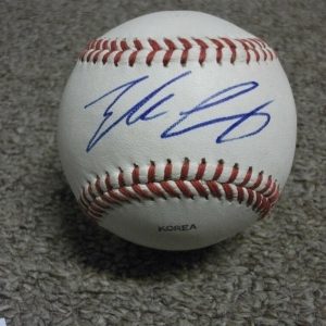 Zakk Cox IP Signed Ball Baseball St Louis Cardinals