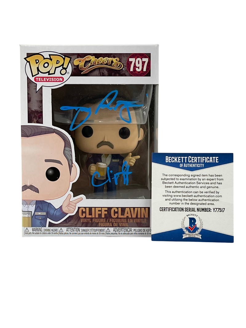 JOHN RATZENBERGER SIGNED CHEERS POP CLIFF FUNKO AUTHENTIC AUTOGRAPH BECKETT 11