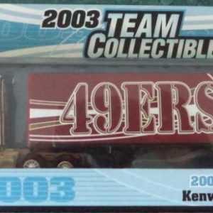 2003 SAN FRANCISCO 49ERS LIMITED EDITION TRACTOR TRAILER 1:80 NEW IN BOX NIB
