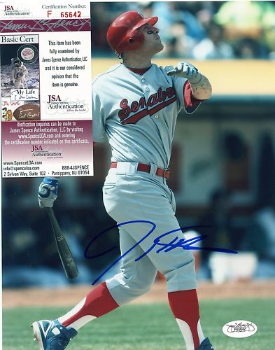 JOSH HAMILTON SENATORS/RANGERS JSA COA