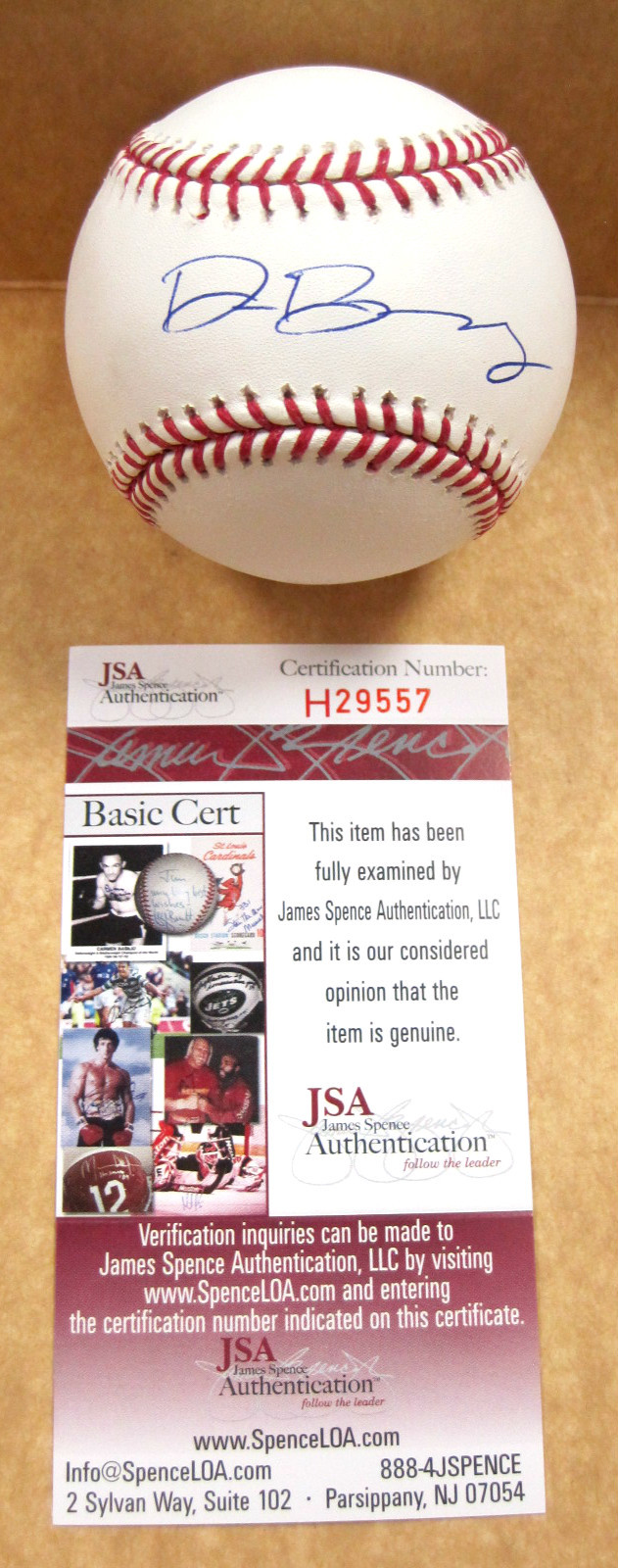 DYLAN BUNDY BALTIMORE ORIOLES SIGNED AUTOGRAPHED O.M.L.BASEBALL W/JSA