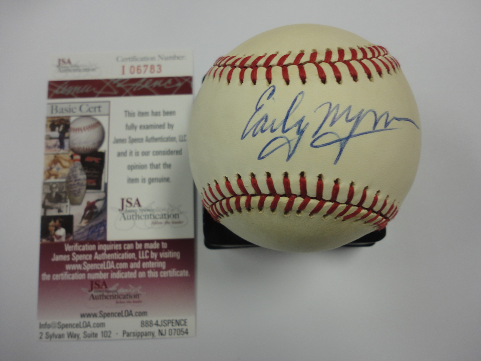 EARLY WYNN WHITE SOX/INDIANS JSA COA SIGNED AUTOGRAPH A.L. BASEBALL RARE