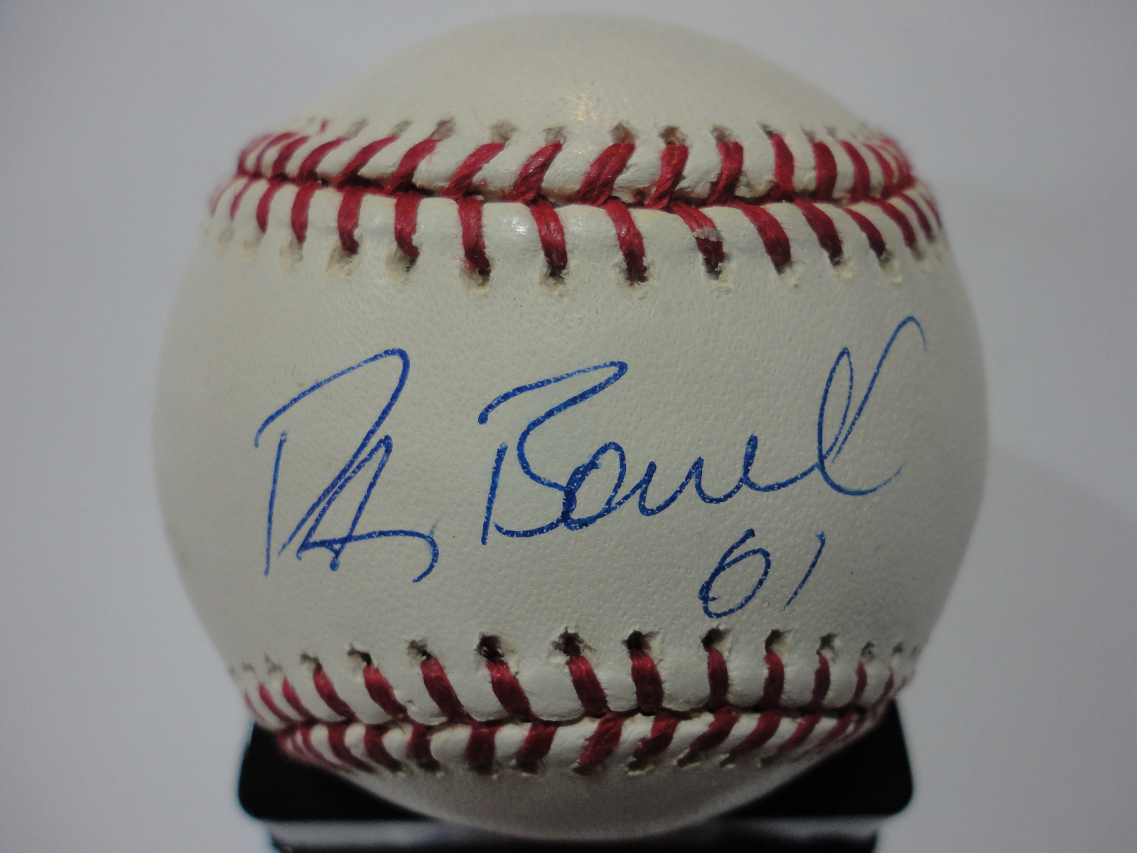 DANNY BORRELL NEW YORK YANKEES SIGNED AUTOGRAPHED MAJOR LEAGUE BASEBALL W/COA