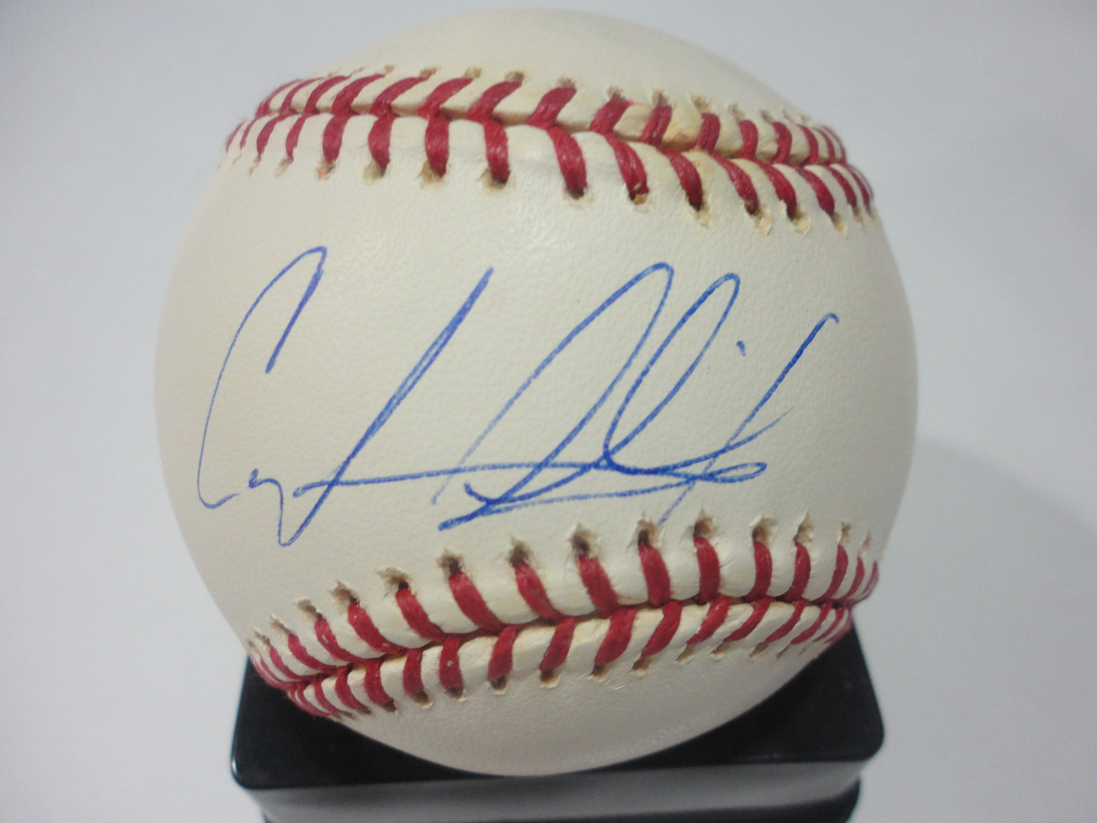 CORY ALDRIDGE ATL BRAVES/ANGELS SIGNED AUTOGRAPHED MAJOR LEAGUE BASEBALL W/COA