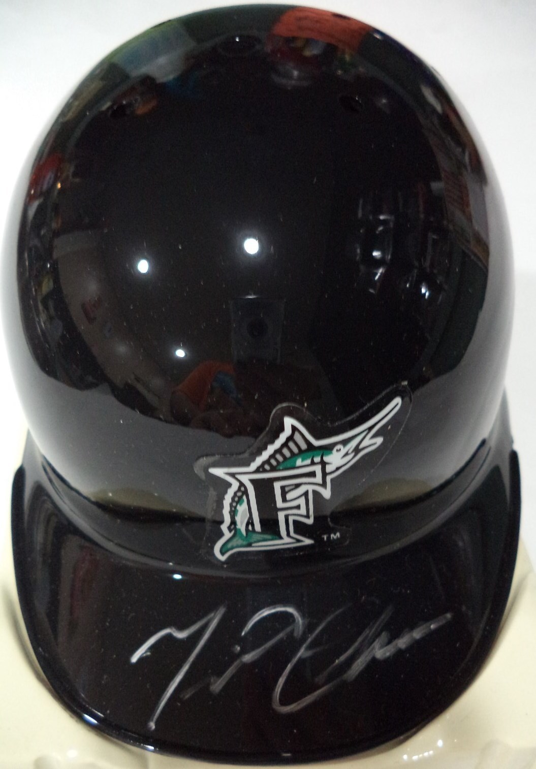 MIGUEL CABRERA FLORIDA MARLINS SIGNED AUTOGRAPHED RIDDELL MINI HELMET W/COA RARE