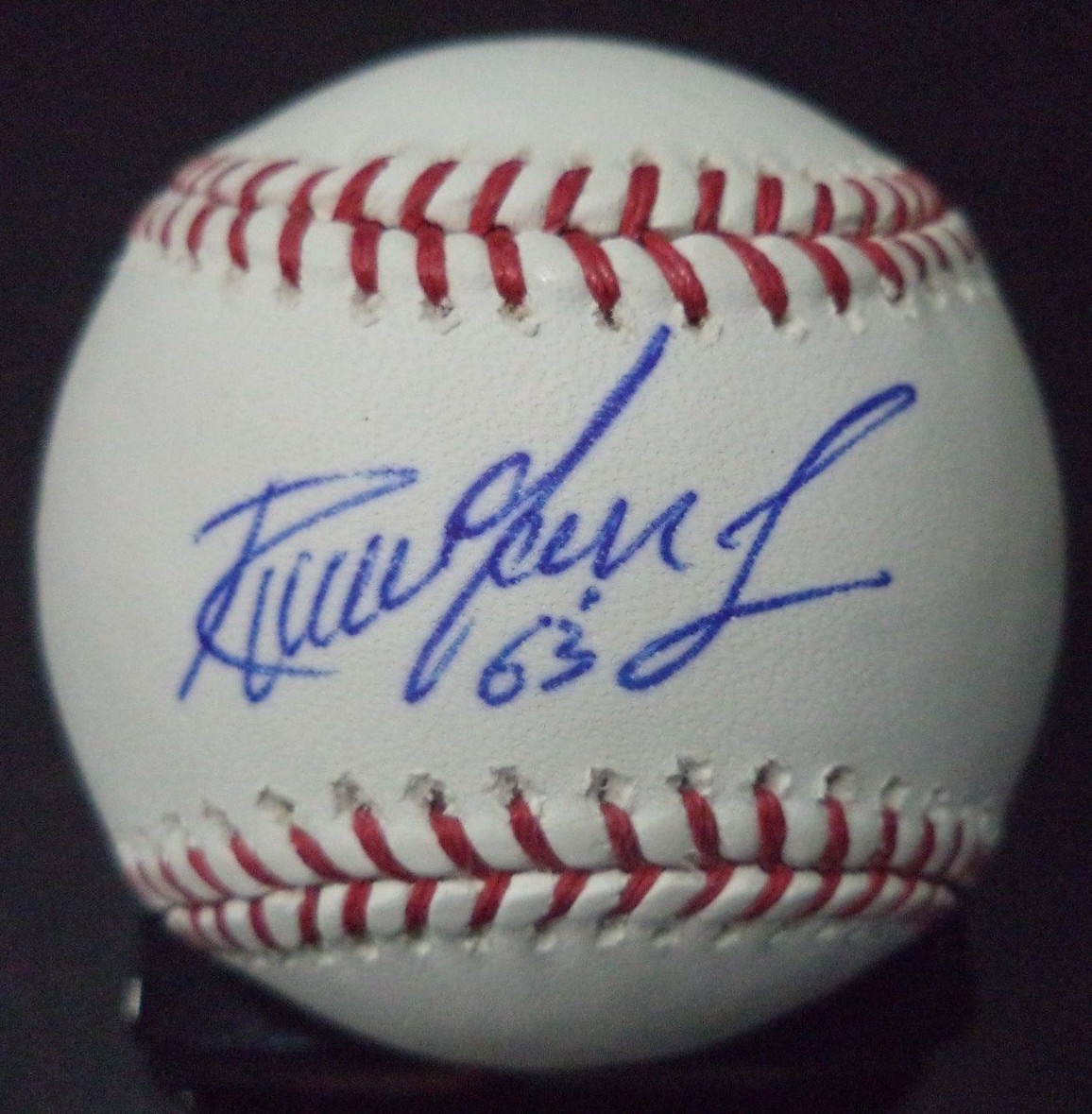 ALI SOLIS PADRES/RAYS MEXICO SIGNED AUTOGRAPHED ROMLB BASEBALL W/COA