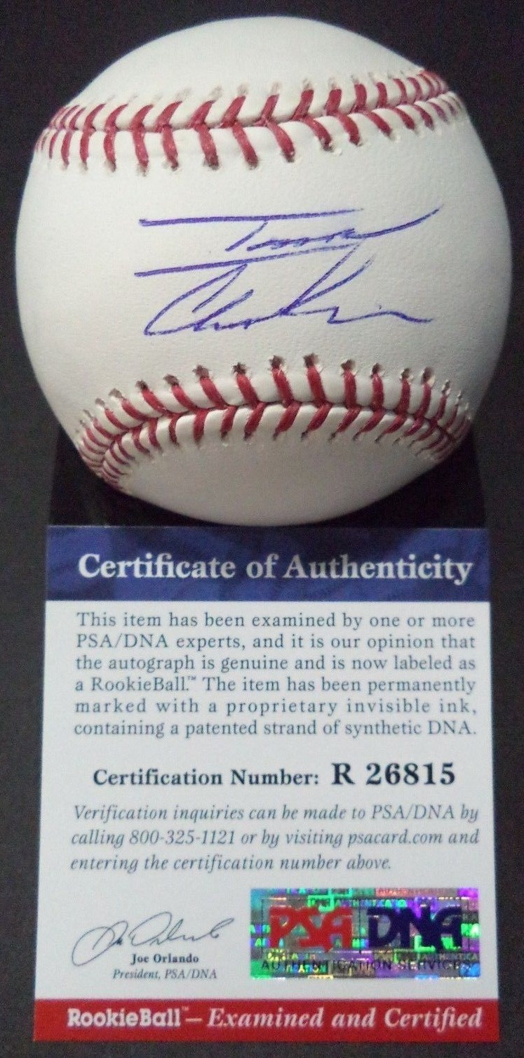 IAN CLARKIN NY YANKEES SIGNED M.L. BASEBALL 