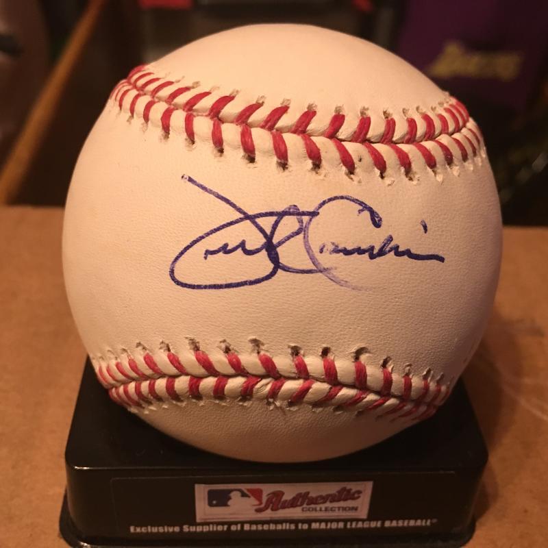 FRED CAMBRIA PITTSBURGH PIRATES M.L.SIGNED BASEBALL W/COA