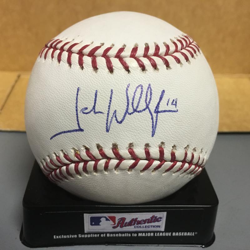 JOSH WILLINGHAM TWINS/A'S M.L. SIGNED BASEBALL W/COA