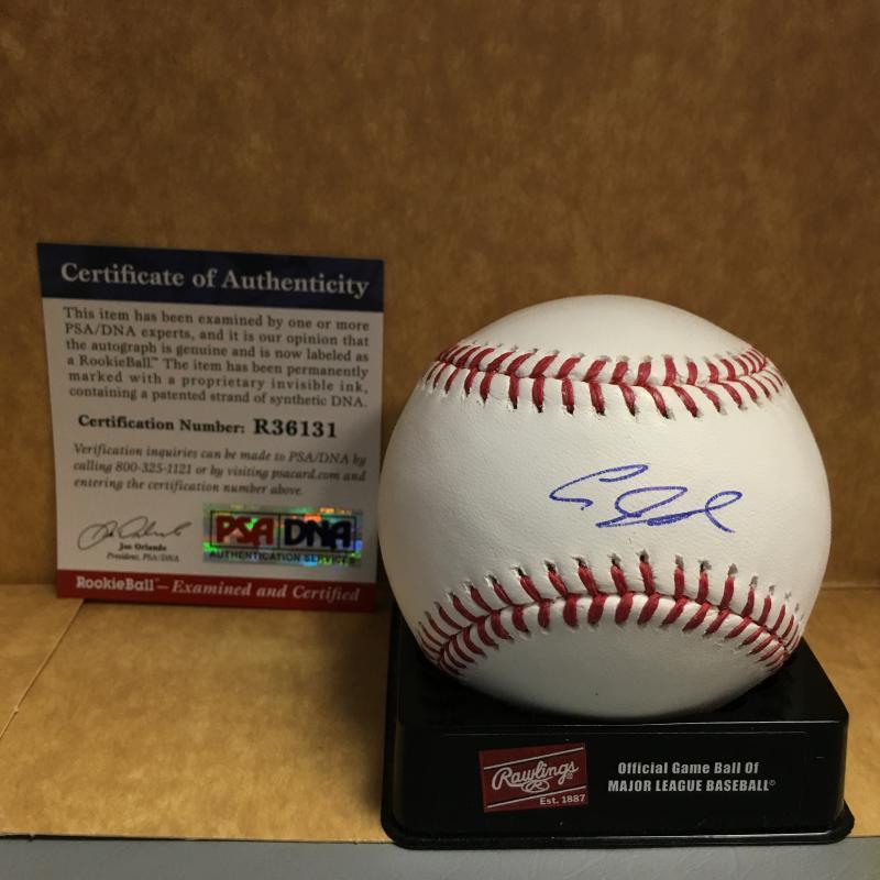 A.J. REED HOUSTON ASTROS ROOKIE BALL M.L. SIGNED BASEBALL JSA R36131